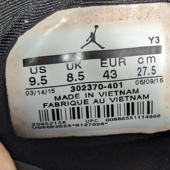 Buy Air Jordan Fusion 1 \'Obsidian\' - 317742 401 Size 8.5  Blue White